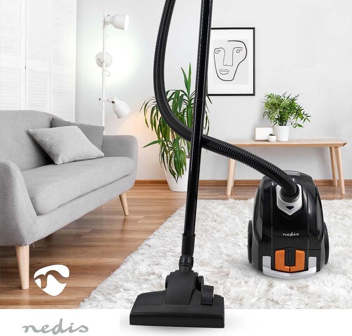 Produktbild Nedis Staubsauger mit Beutel | Mit Beutel | 700 W | Staubkapazität: 2.0 l | Kombi-Bürste | Aktionsra