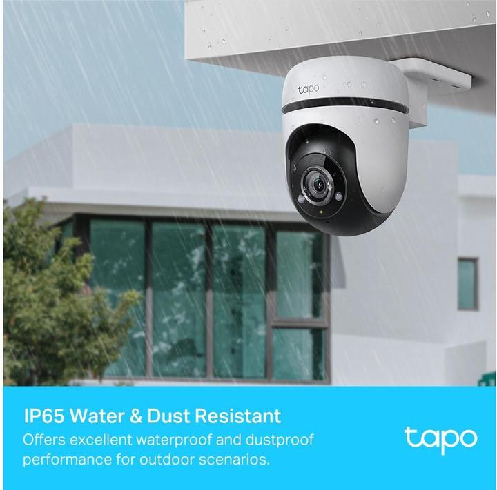 Productafbeelding TP-Link Buiten Pan/Tilt beveiligingscamera met Wi-Fi (1920 x 1080 Pixels)