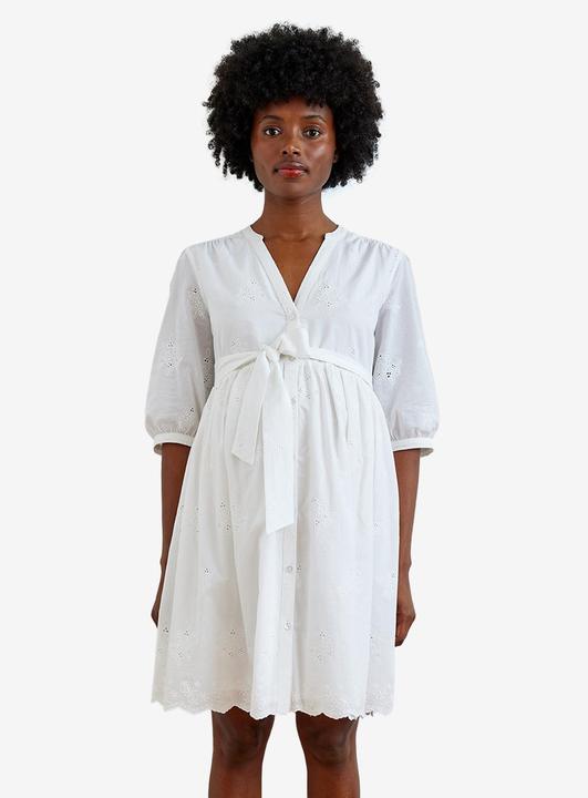 Produktbild Vertbaudet Kurzes Kleid mit Lochstickerei, Schwangerschaft und Stillzeit (32)