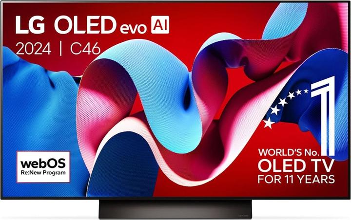 Image du produit LG OLED48C46LA evo 48 pouces Smart TV UHD 4K (2024) (48", C4, OLED, 4K, 2024)