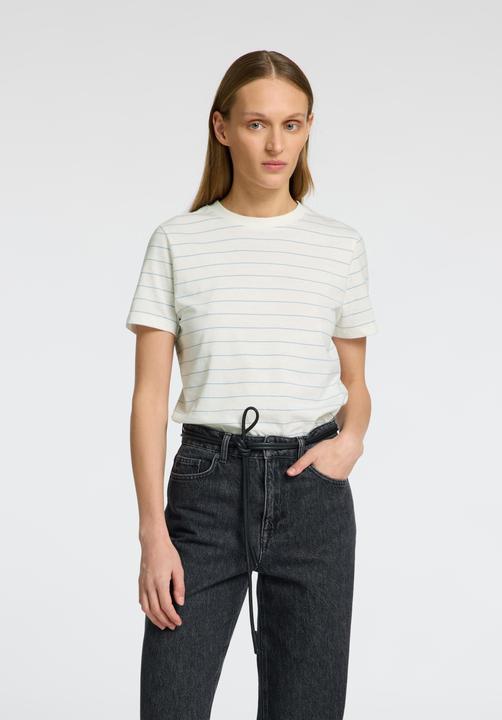 Produktbild Selected Femme Gestreiftes Baumwoll T-Shirt (M)