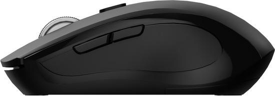 Image du produit C-Tech WLM-12BK/Ergonomick??/Optick??/Pro prav??ky/Bezdr??tov? USB + Bluetooth/??ern? (Sans fil)