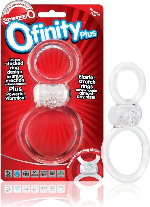 Actual product image Screaming O Ofinity Plus - Clear (2.54 cm)
