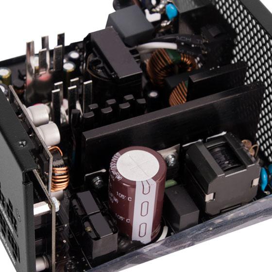 Actual product image Silverstone SST-DA850R-GMA - 80 PLUS Gold 850W ATX 3.0 & PCIe 5.0 Fully Modular Power Supply (850 W)