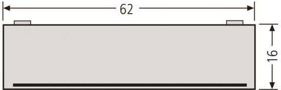 Actual product image Renz Nameplate cover 97-9-82046 for push-button module