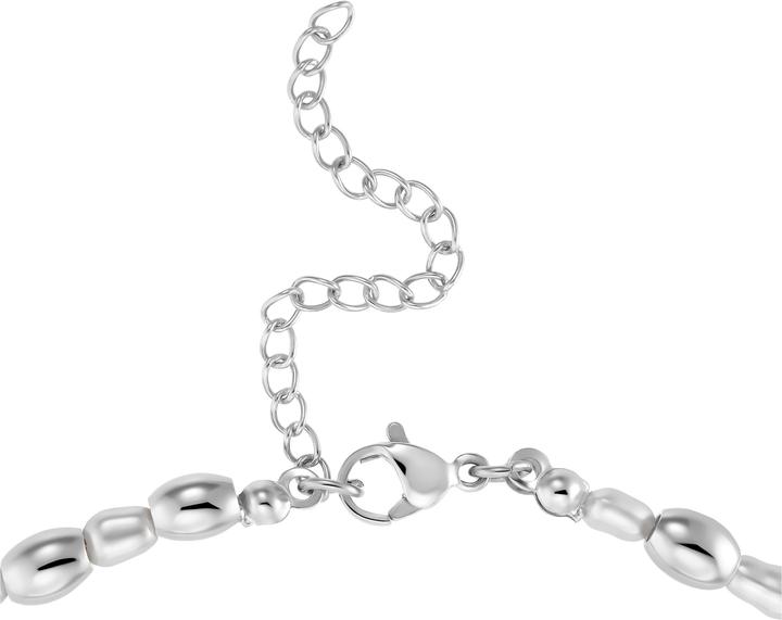 Actual product image Heideman Maya silver color polished (100% stainless steel)