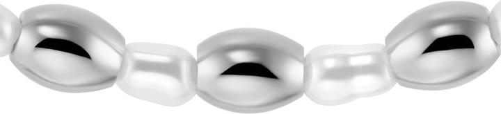 Actual product image Heideman Maya silver color polished (100% stainless steel)