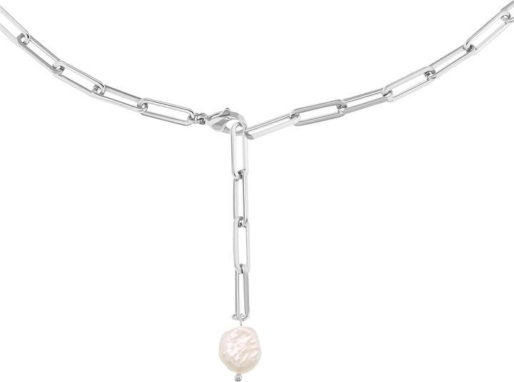 Actual product image Heideman Gaby silver color polished (100% stainless steel)