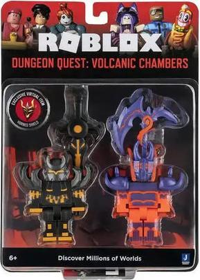 Immagine prodotto Rei Toys Roblox: - Game Pack Series 1 - Dungeon Quest: Volcanic Chambers