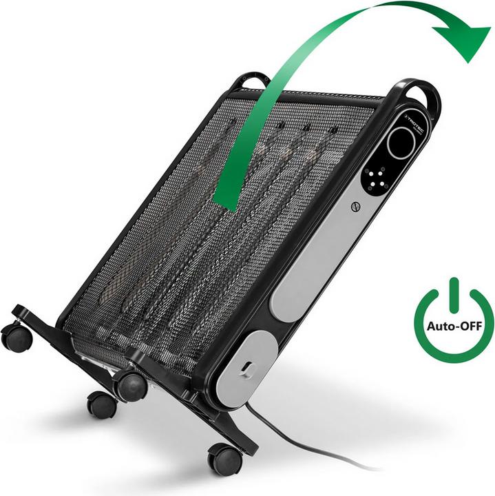 Actual product image Trotec 2 in 1 heater TCH 2050 E, Name: TCH 2050 E electric heater, Dimensions (mm): 660 x 640 x 260 (2000 W)