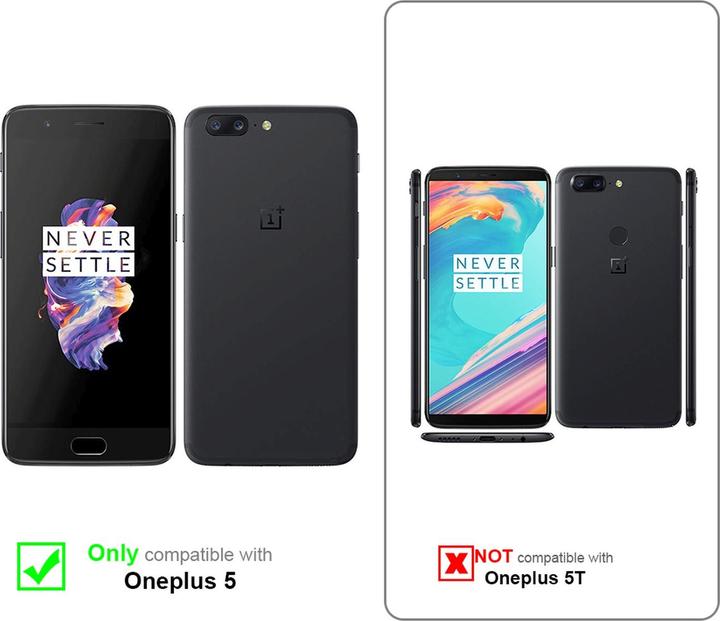 Produktbild Cadorabo Vollbild Displayschutzglas (1 Stück, OnePlus 5)