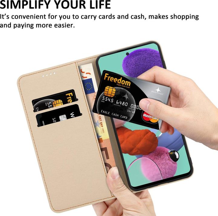 Produktbild Cadorabo Book Hülle mit Print (Samsung Galaxy M40s)