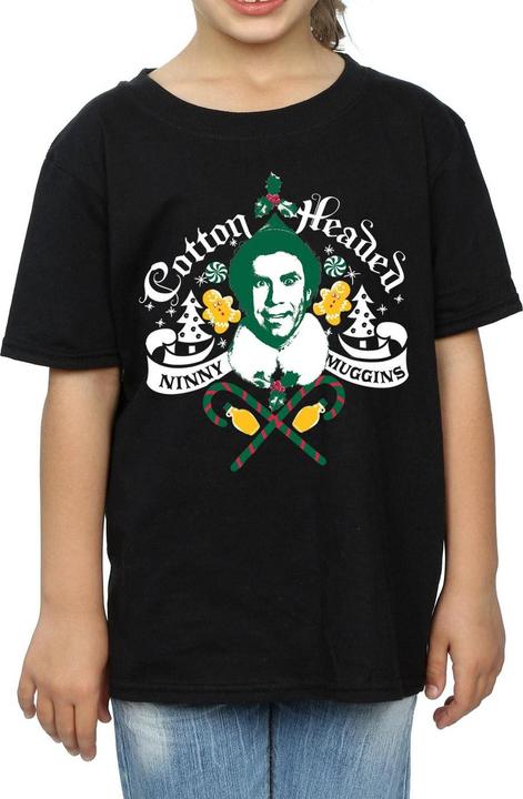 Immagine prodotto Elf Cotton Headed Ninny Muggins Maglietta Ragazze (152, 158)