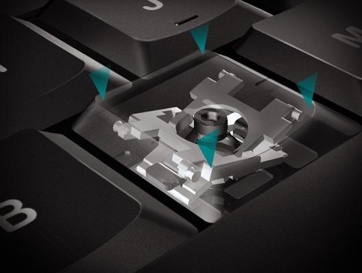 Actual product image Logitech diNovo Edge Desktop (CH, Wireless)