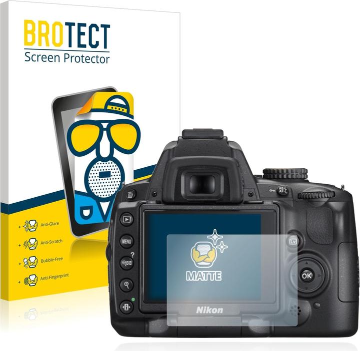 Image du produit BROTECT Film de protection antireflet Protection d'écran mat (Protecteur d'écran, D5000)