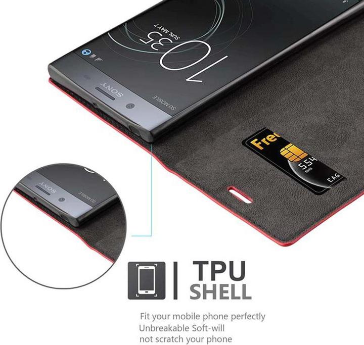 Productafbeelding Cadorabo Boek Onzichtbare Magneethoes (Sony Xperia XZ Premium)