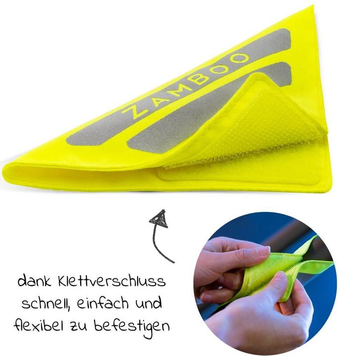 Actual product image Zamboo Pushchair spare parts Universal reflectors for pushchairs and buggies 4 pieces