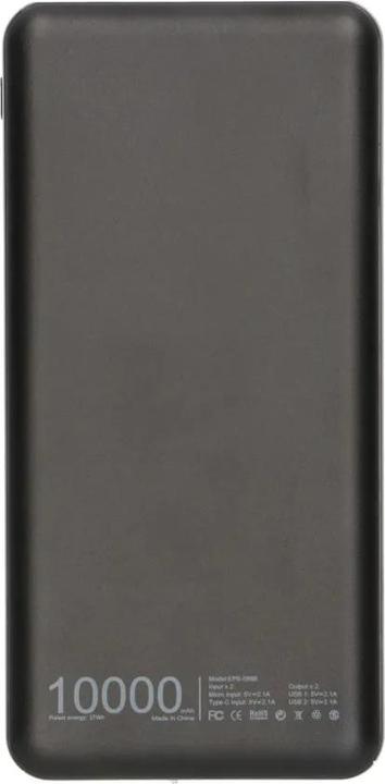 Image du produit Extralink EPB-098B power bank Lithium Polymer (LiPo) Black (10000 mAh, 37 Wh)
