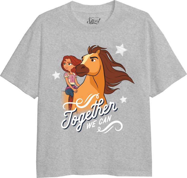 Spirit Mädchen Lucky Heather TShirt (116)