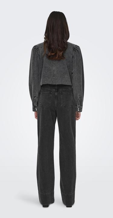 Produktbild Only Weiter Beinschnitt Säume zum Umschlagen Jeans Weit geschnitten jeans (W32/L32)