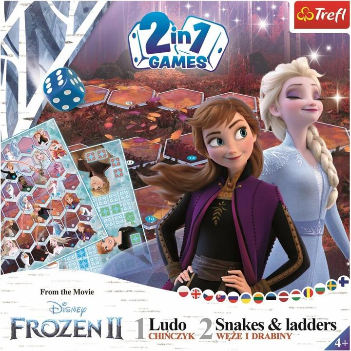 Actual product image Trefl FROZEN game 2 in 1 Frozen II (Multilingual)