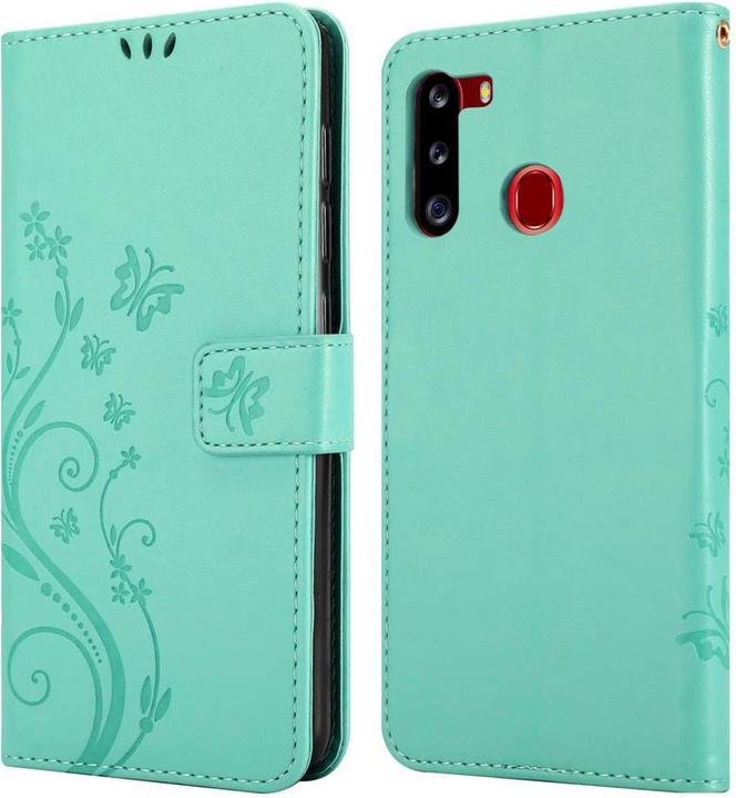 Actual product image Cadorabo Flower Book cover (Samsung Galaxy A21)