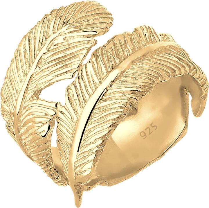 Actual product image Elli Wickellook Feder Design Verstellbar (54, 925 Silver)