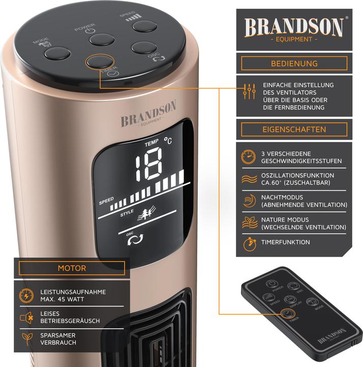 Image du produit Brandson Oszillation (48 dB)
