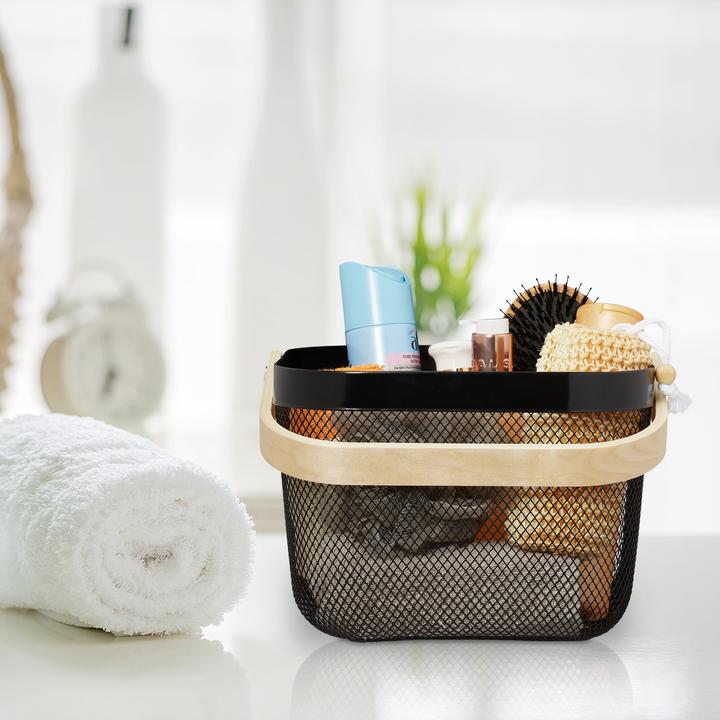 Actual product image Relaxdays Storage basket (1 x, 26 x 24.5 x 17.5 cm)