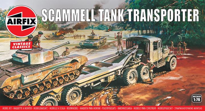 Produktbild Airfix Bausatz Lastwagen Scammel Panzer Transporter 1:76