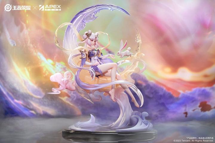 Actual product image Apex Honor of Kings PVC Statue 1/7 Chang'e Princess of the Cold Moon Ver. 35 cm