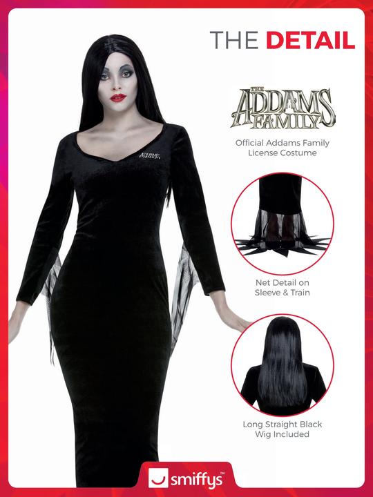 Produktbild Smiffys Addams Family: Morticia (40)