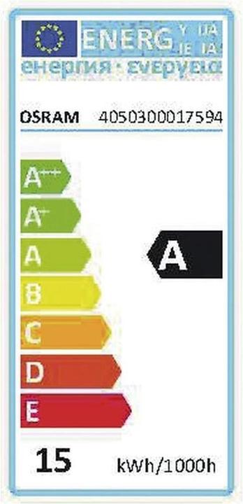 Energy Label Osram Dulux (G24q-1, 13 W, 870 lm, 1 x, G)