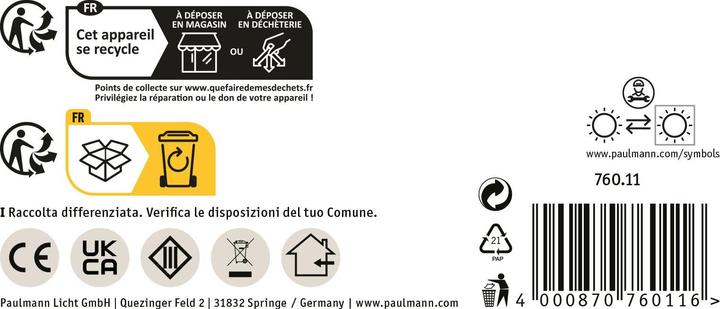 Actual product image Paulmann Pro Strip Silver P25 (Orange, 500 cm, Indoor)