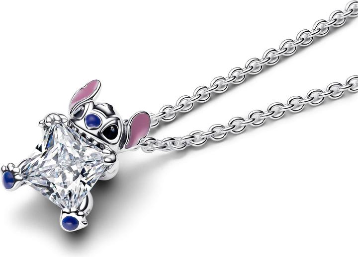 Image du produit Pandora Disney Stitch Collier Halskette (Émail, Argent 925)