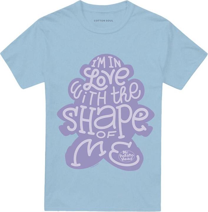 Actual product image Mr. Potato Head Mens Shape Of Me T-Shirt (4XL)