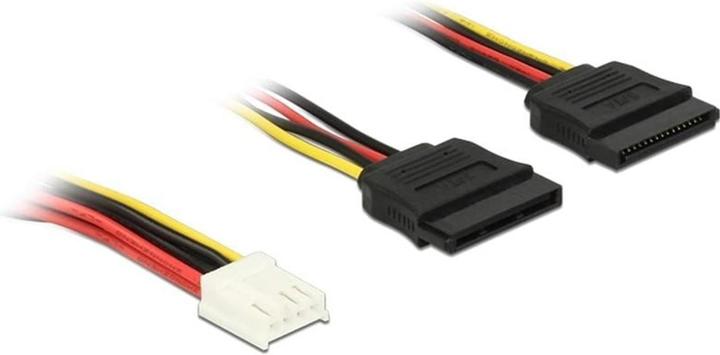 Produktbild Delock Netzteil 4-Pin-Mini-Stromversorgungsstecker (R) bis SATA Leistung (R)