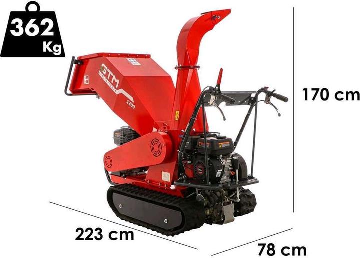 Produktbild GTM Professional GTS 1300 RG Track Loncin G420F