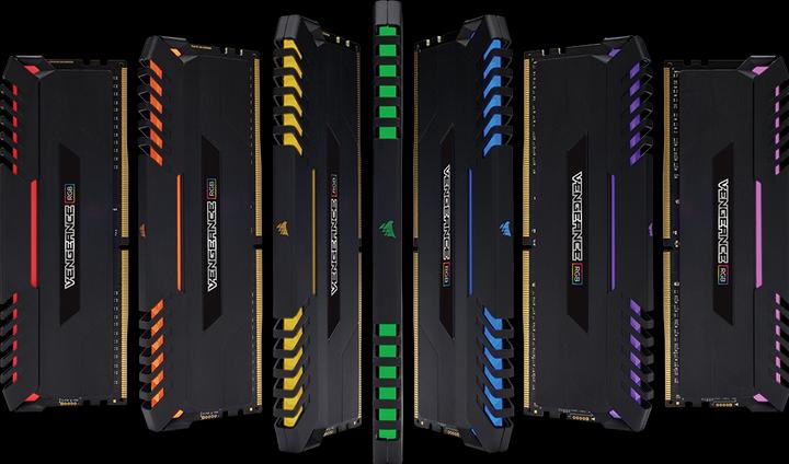 Image du produit Corsair Vengeance RGB (2 x 8GB, 3000 MHz, RAM DDR4, DIMM)