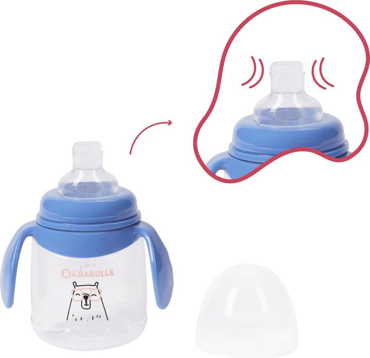 Produktbild Badabulle Trinkbecher mit Tropf-Stopp 2er Set (360 ml)