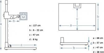 Actual product image Kaiser Fototechnik Kaiser repro stand RSD mot (Further accessories)