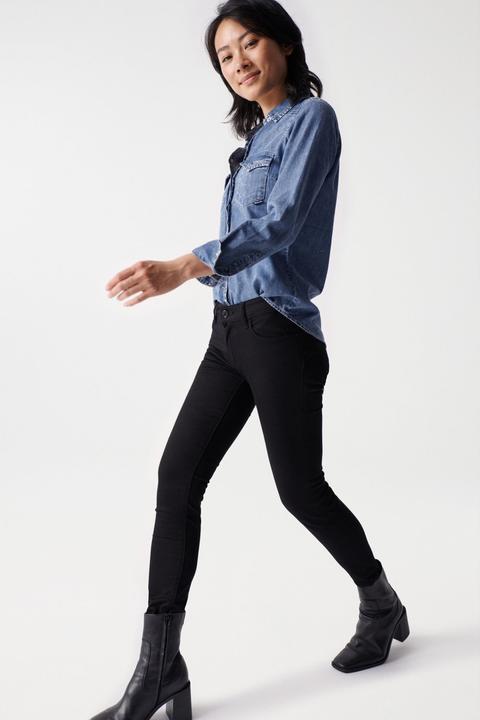 Actual product image Salsa Jeans Wonder Skinny Push Up Black (W30/L30)