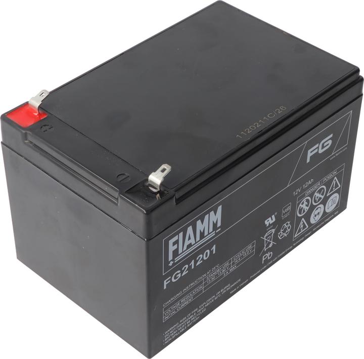 Produktbild Fiamm FG21201 12V 12Ah Bleiakku AGM Blei Gel Akku (12 V, 12 Ah)
