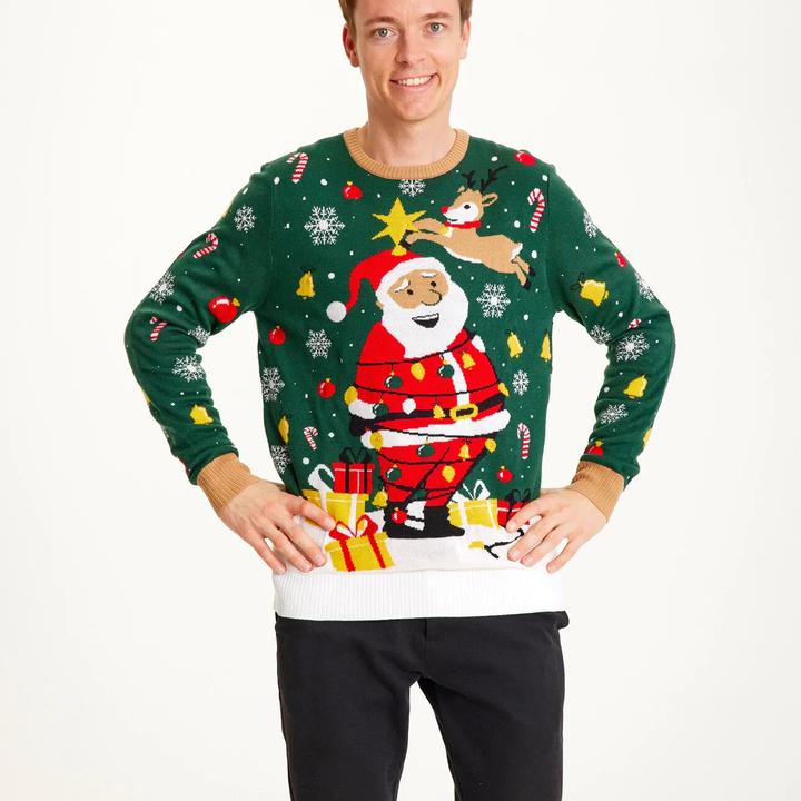 Actual product image Christmas Sweats Santa Christmas Star (XXL)