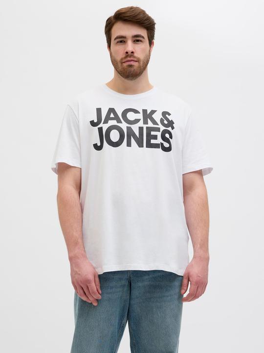 Produktbild Jack & Jones Logoprint Plus size T-shirt (6XL)