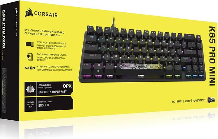 Immagine prodotto Corsair K65 Pro Mini (DE, Cablato)