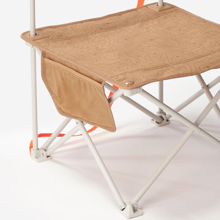 Produktbild Quechua Campingstuhl niedrig 100 kompakt braun