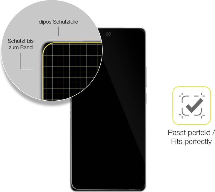 Immagine prodotto Dipos 3D Full-Cover Pellicola Protettiva (1 Pezzo/i, Realme 6)