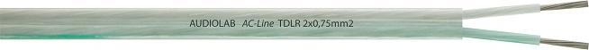 Image du produit Audiolab Câble d'alimentation, rond, transparent, 2x0.75mm2, 100m (100 m)
