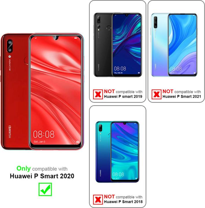 Actual product image Cadorabo Book Jeans Optics Cover (Huawei P Smart (2020))